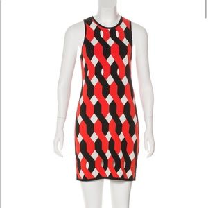 Rag & Bone Geometric modern print shift dress